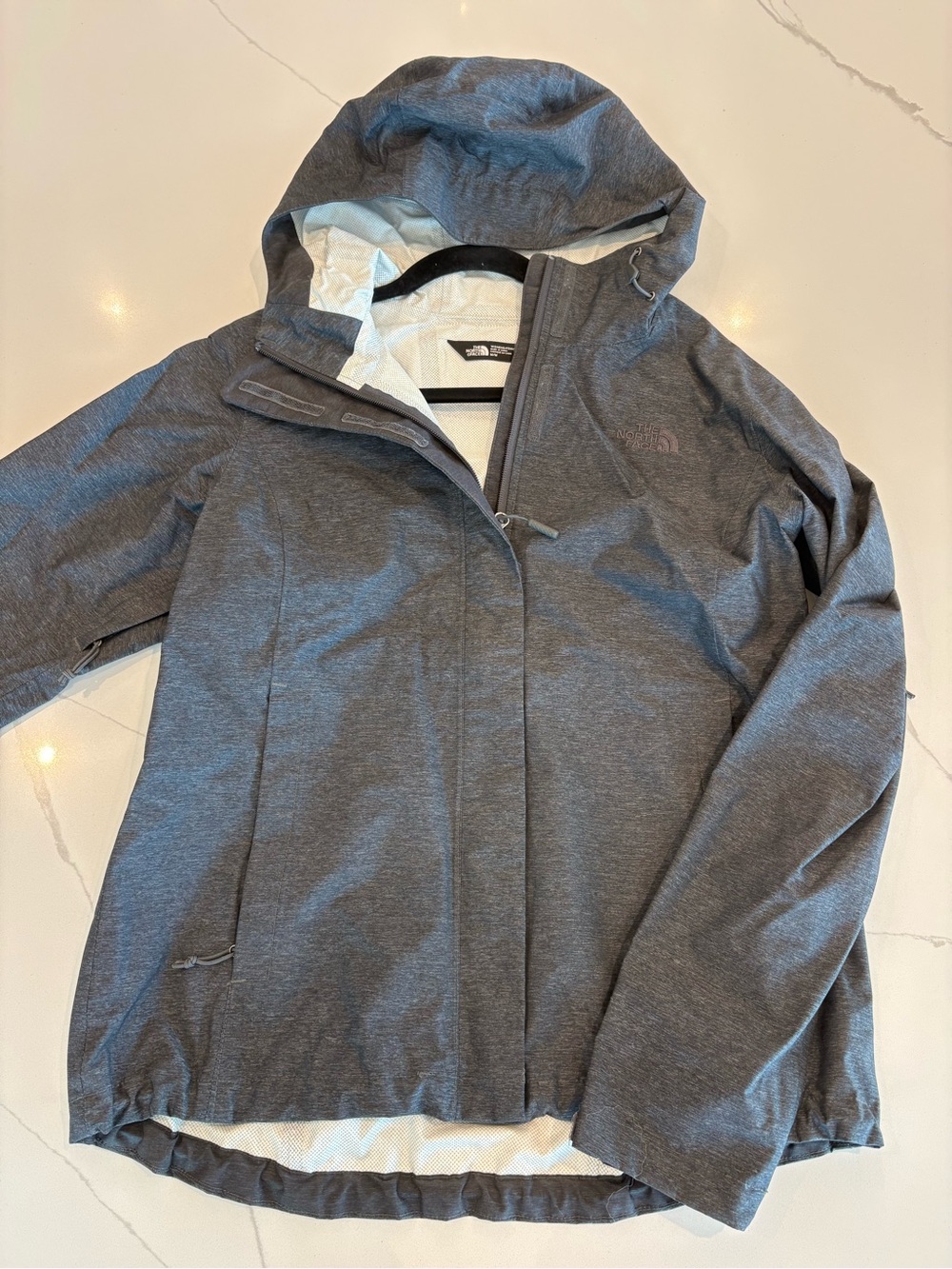 The North Face Gray Rain Jacket